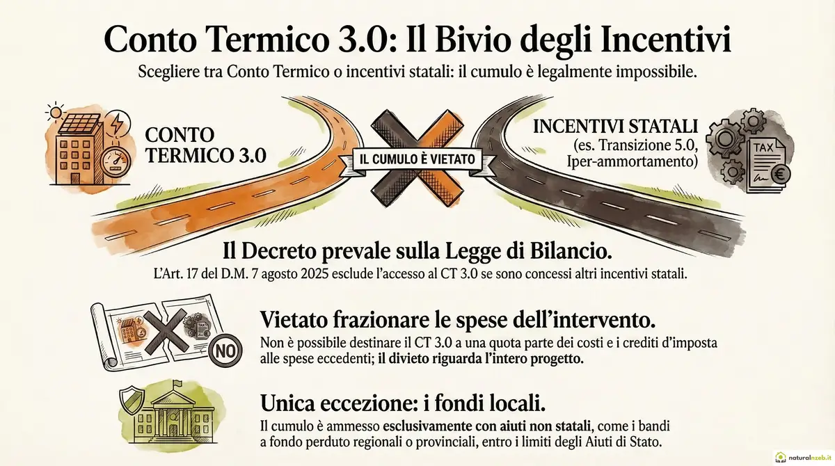 Divieto cumulo conto termico con iper ammortamento